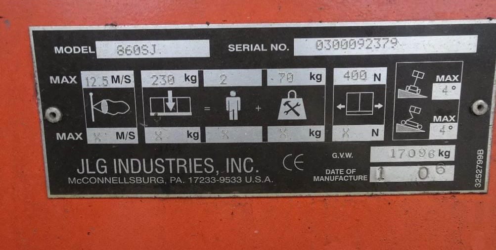 Sold - Electric Boom Lift - View 2